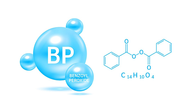 Cấu trúc phân tử Benzoyl Peroxide