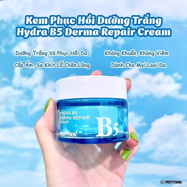 Pretty Skin Hydra B5 Derma Repair Cream chính hãng