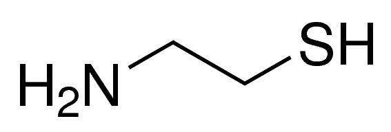 Cấu trúc của hoạt chất Cysteamine