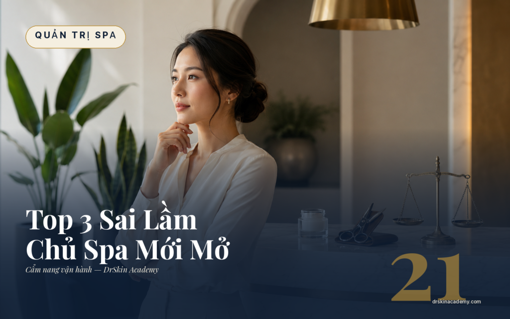 Top 3 Sai Lầm Chủ Spa Mới Mở Hay Mắc Khiến Kinh Doanh Khó Bền Vững