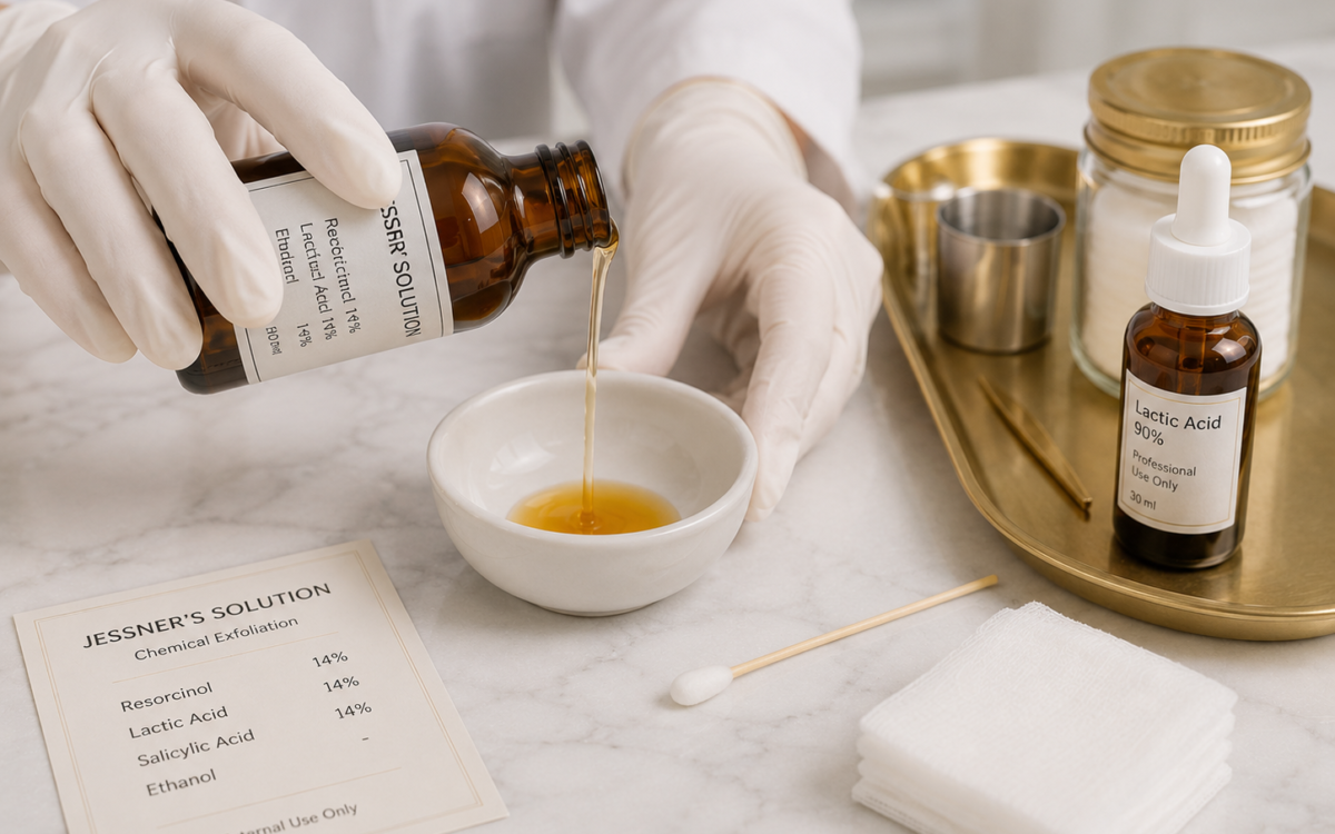 Chuẩn bị dung dịch Jessner peel