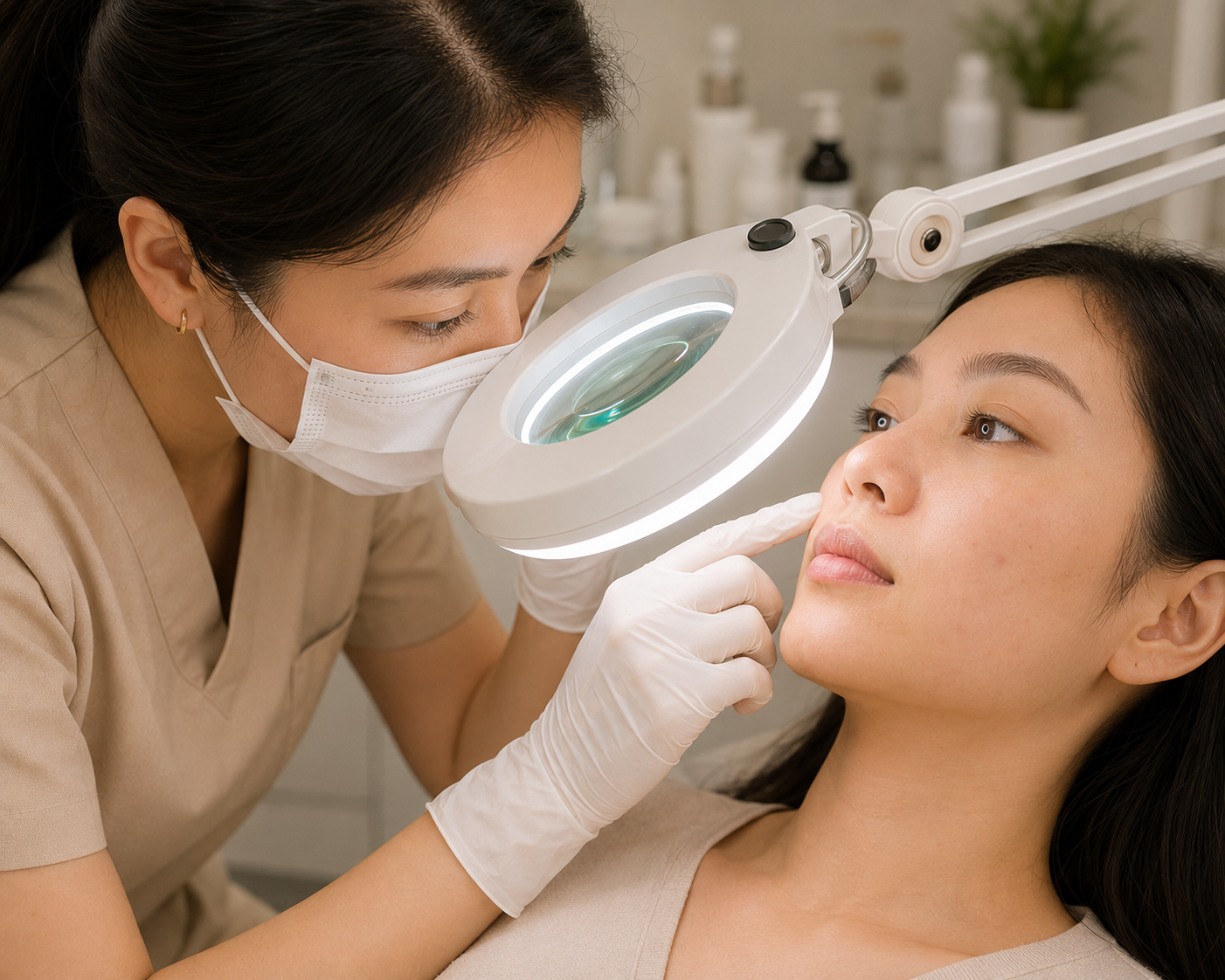Soi da chẩn đoán khi tư vấn