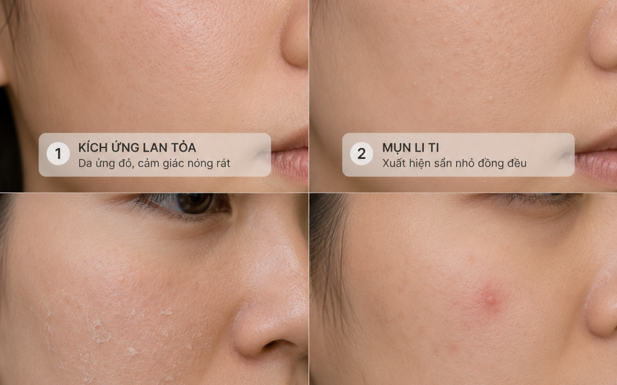 4 loại phản ứng bất lợi sau điều trị
